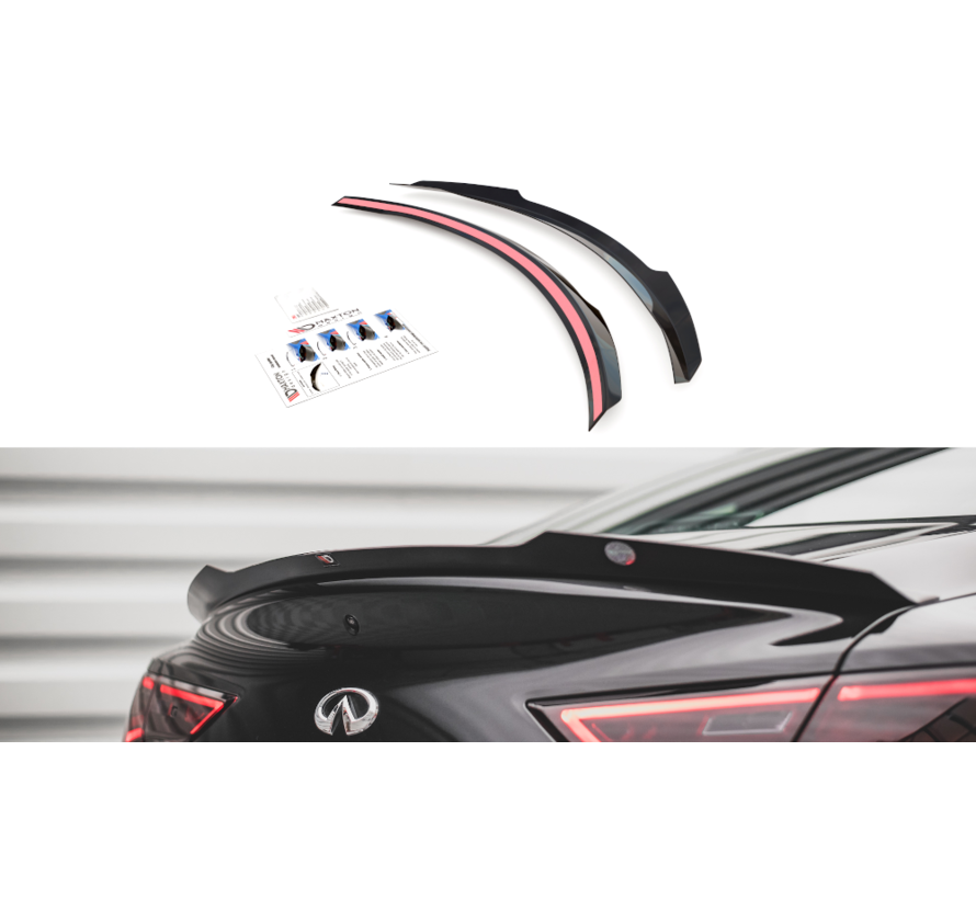 Maxton Design Spoiler Cap Infiniti Q60 S Mk2