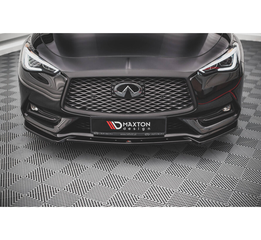 Maxton Design Front Splitter Infiniti Q60 S Mk2