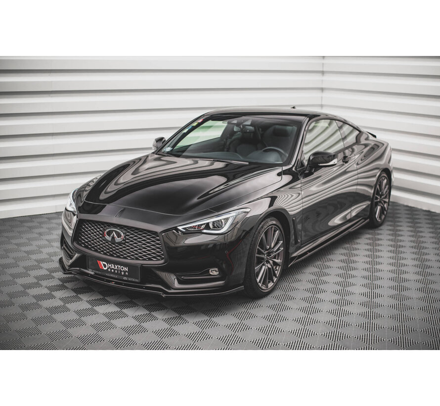 Maxton Design Front Splitter Infiniti Q60 S Mk2