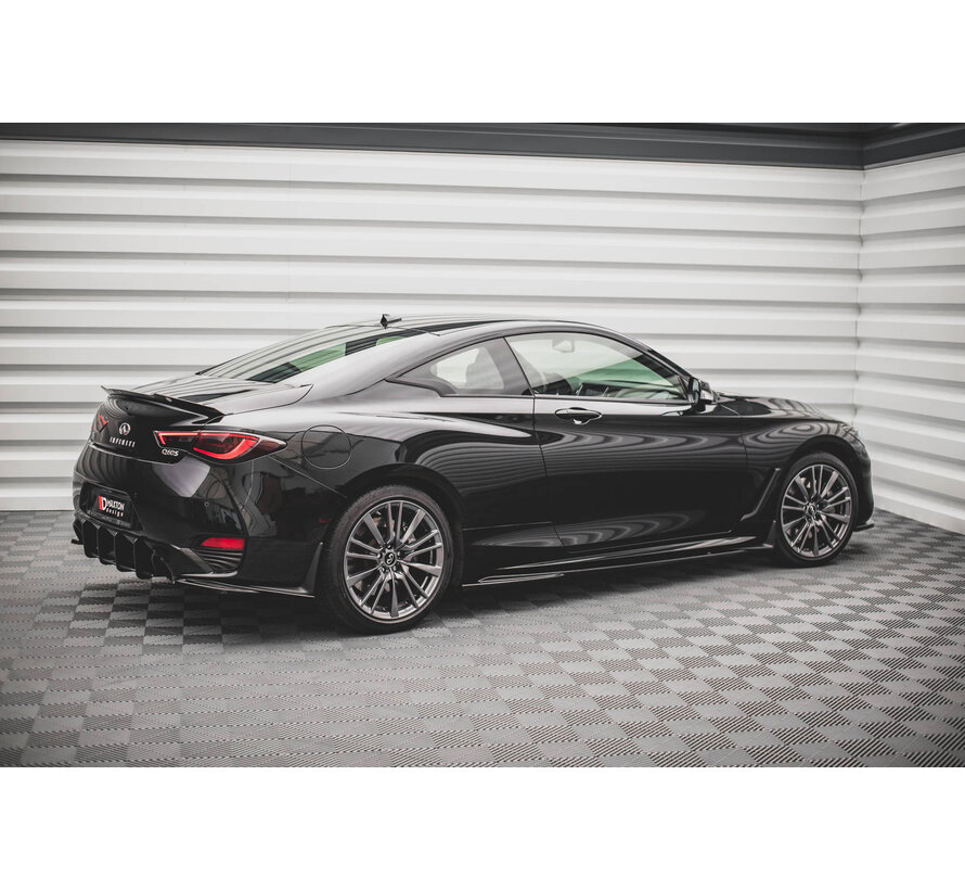 Maxton Design Side Skirts Diffusers Infiniti Q60 S Mk2