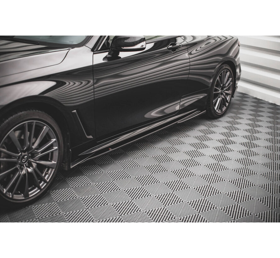 Maxton Design Side Skirts Diffusers Infiniti Q60 S Mk2