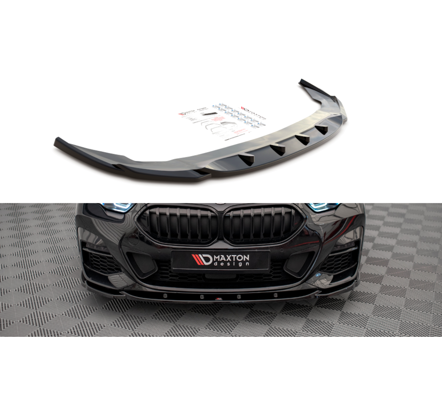 Maxton Design Front Splitter V.1 passend voor BMW 2 Gran Coupe M-Pack / M235i F44