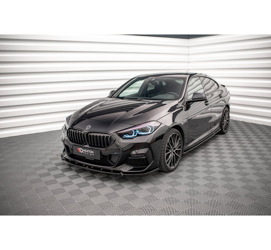 Maxton Design Front Splitter V.2 passend voor BMW 2 Gran Coupe M-Pack / M235i F44
