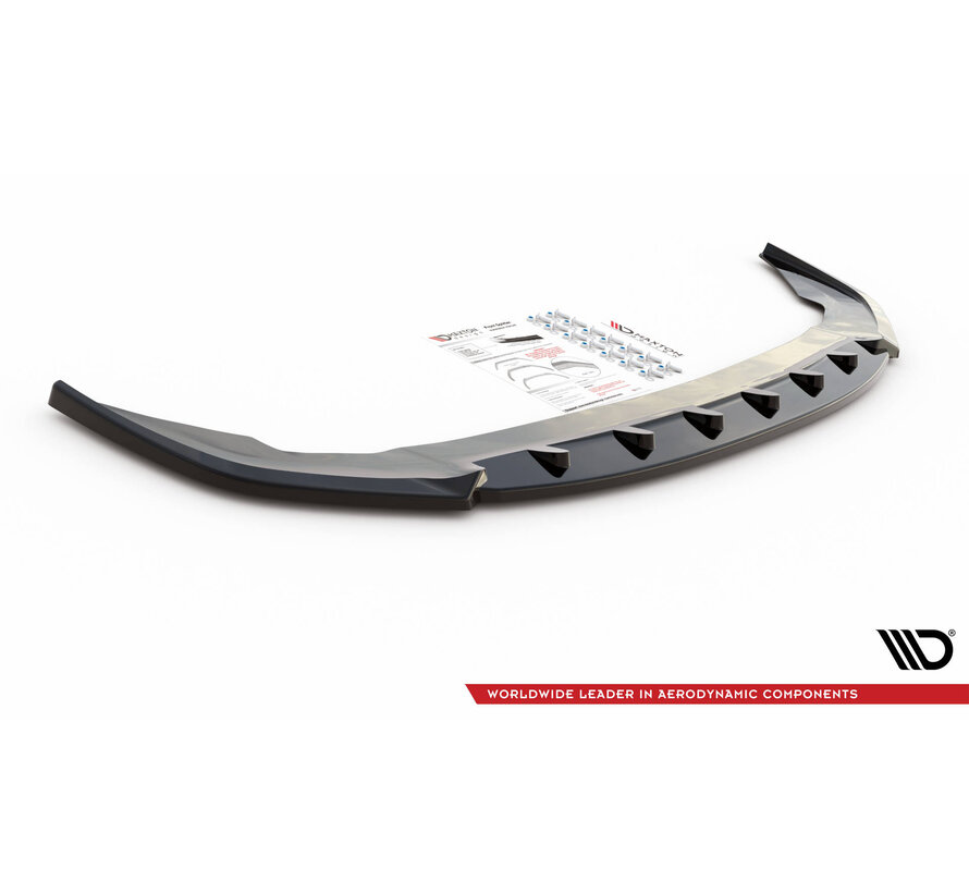Maxton Design Front Splitter V.2 passend voor BMW 2 Gran Coupe M-Pack / M235i F44