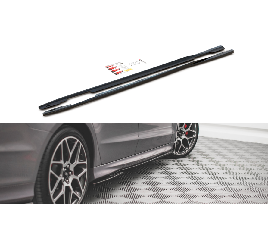 Maxton Design Side Skirts Diffusers Ford Mondeo ST-Line Mk5 Facelift