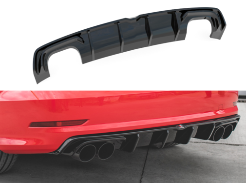 Maxton Design Maxton Design Rear Valance Audi S3 Sedan 8V