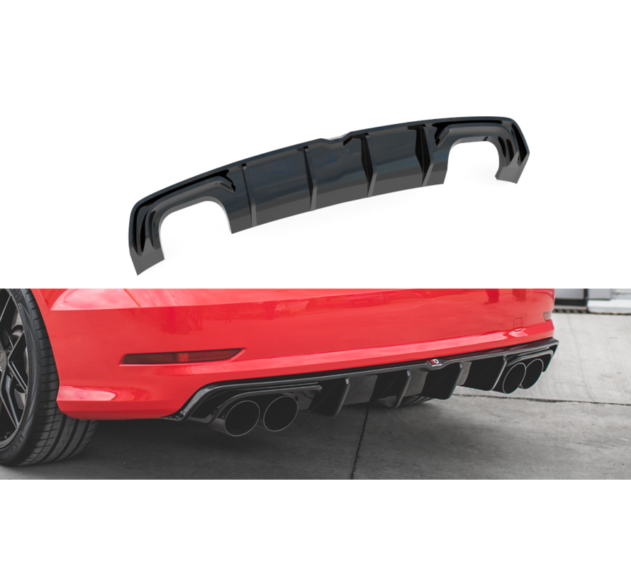 Maxton Design Rear Valance Audi S3 Sedan 8V