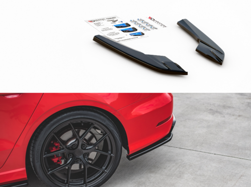 Maxton Design Maxton Design Rear Side Splitters Audi S3 Sedan 8V