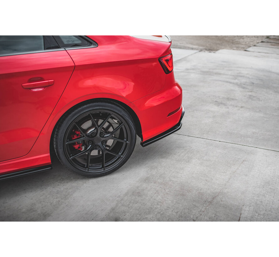 Maxton Design Rear Side Splitters Audi S3 Sedan 8V