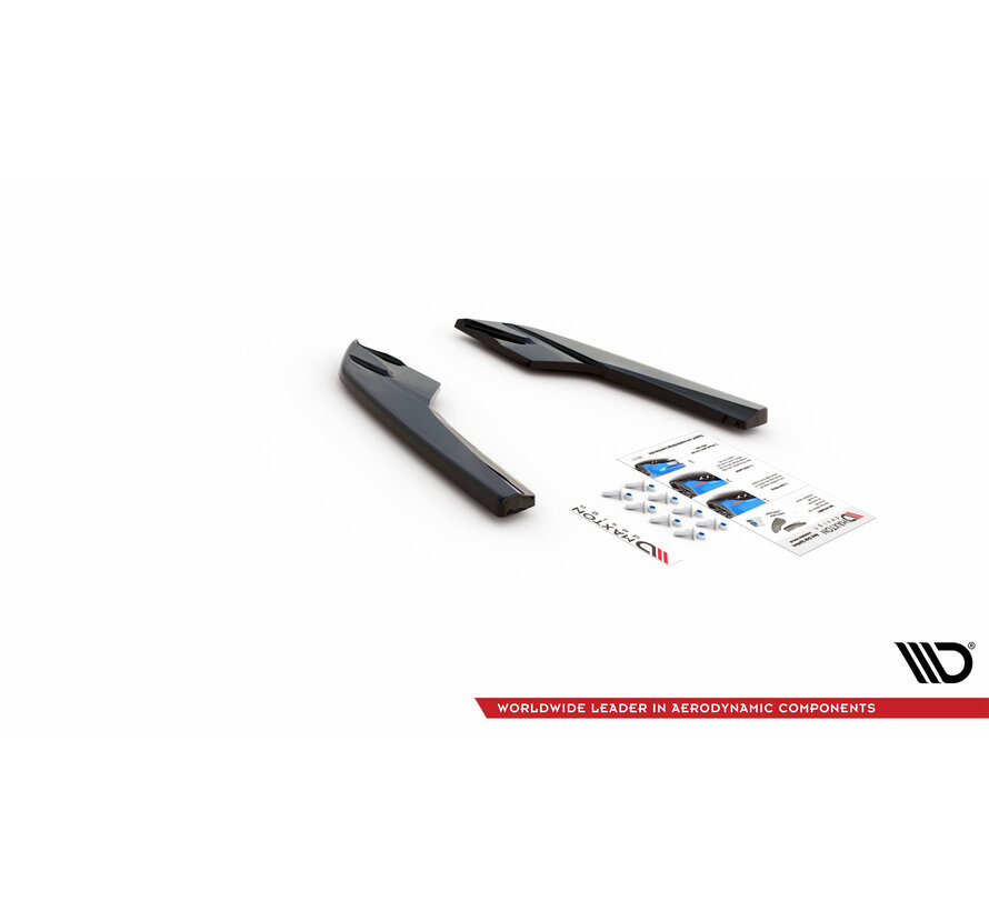 Maxton Design Rear Side Splitters Audi S3 Sedan 8V