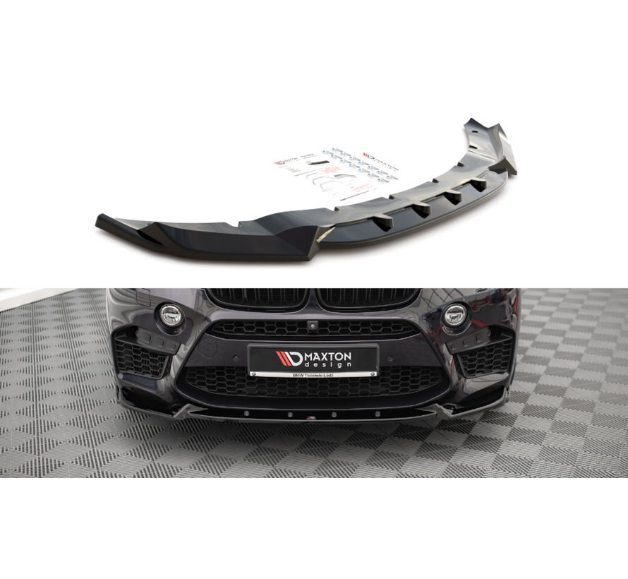Maxton Design Front Splitter V.1 passend voor BMW X5 M F85 / X6 M F86