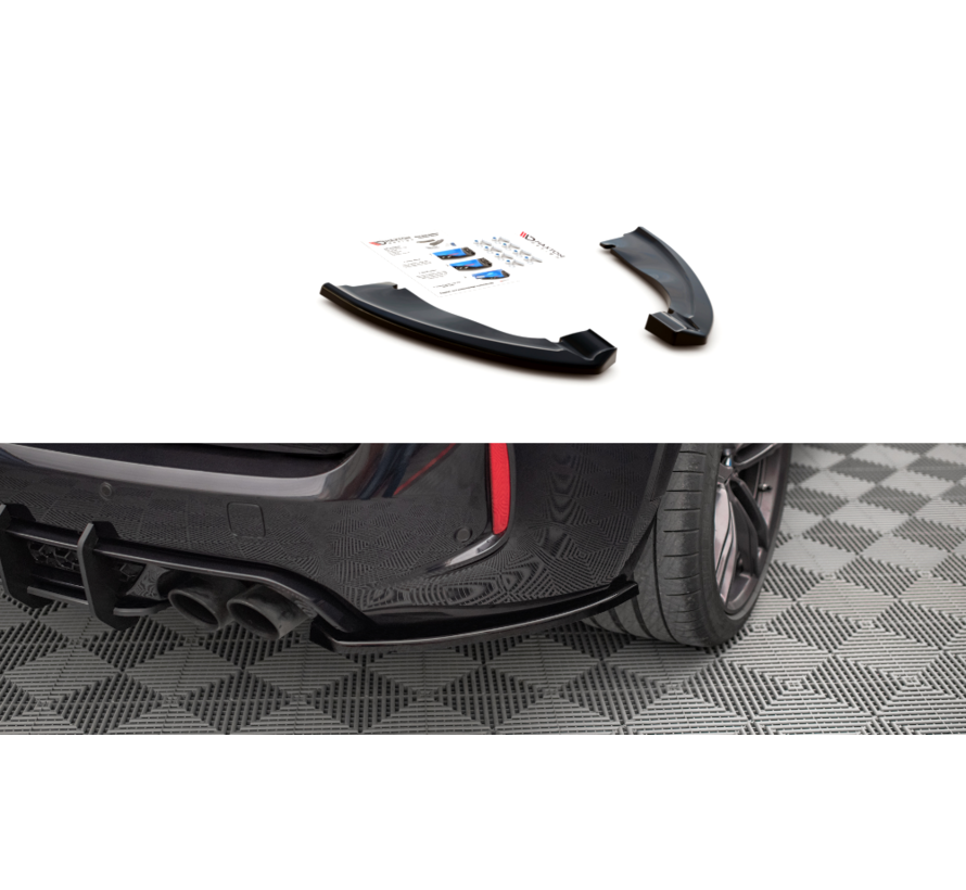 Maxton Design Rear Side Splitters passend voor BMW X5 M F85