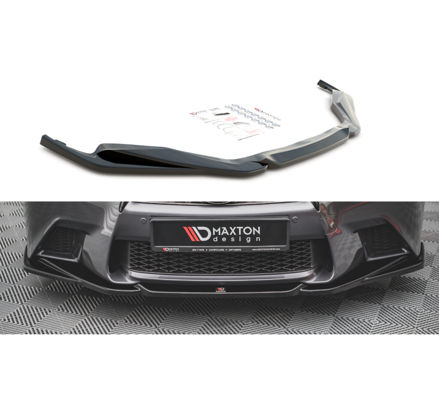 Maxton Design Front Splitter V.2 Lexus GS F Sport Mk4 (L10)