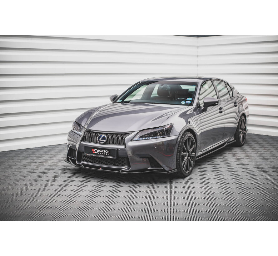 Maxton Design Front Splitter V.2 Lexus GS F Sport Mk4 (L10)