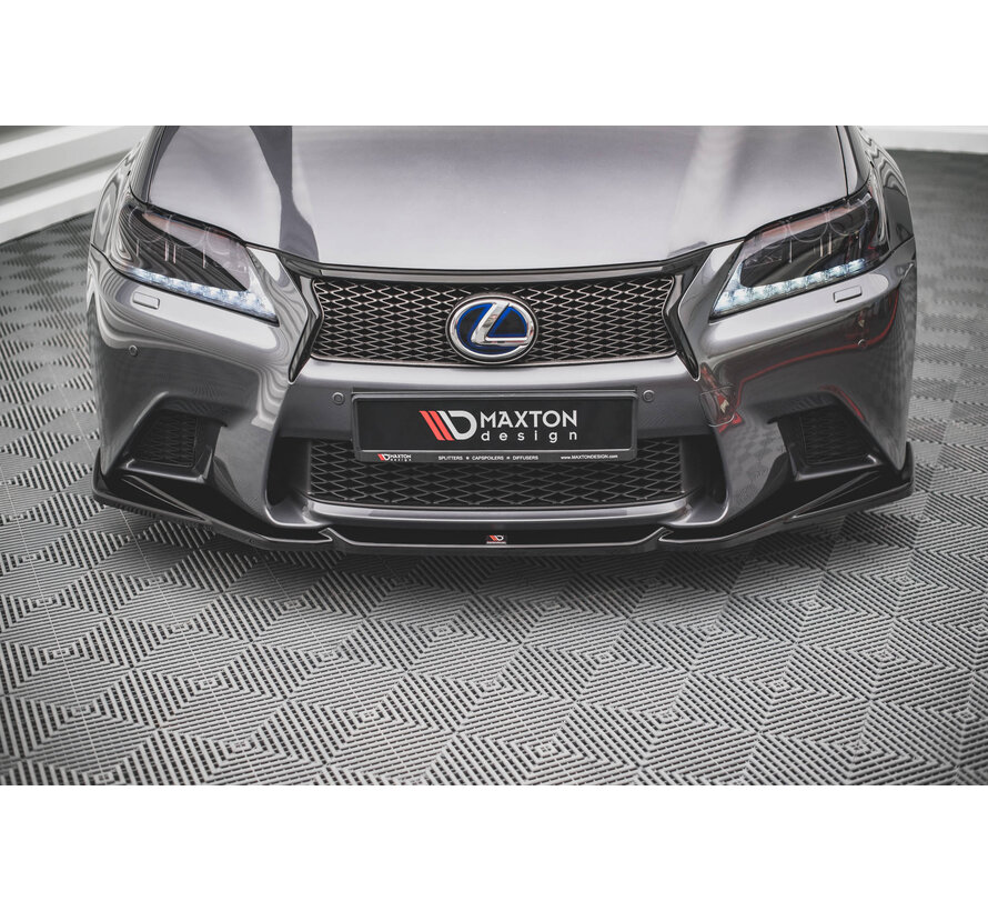 Maxton Design Front Splitter V.2 Lexus GS F Sport Mk4 (L10)