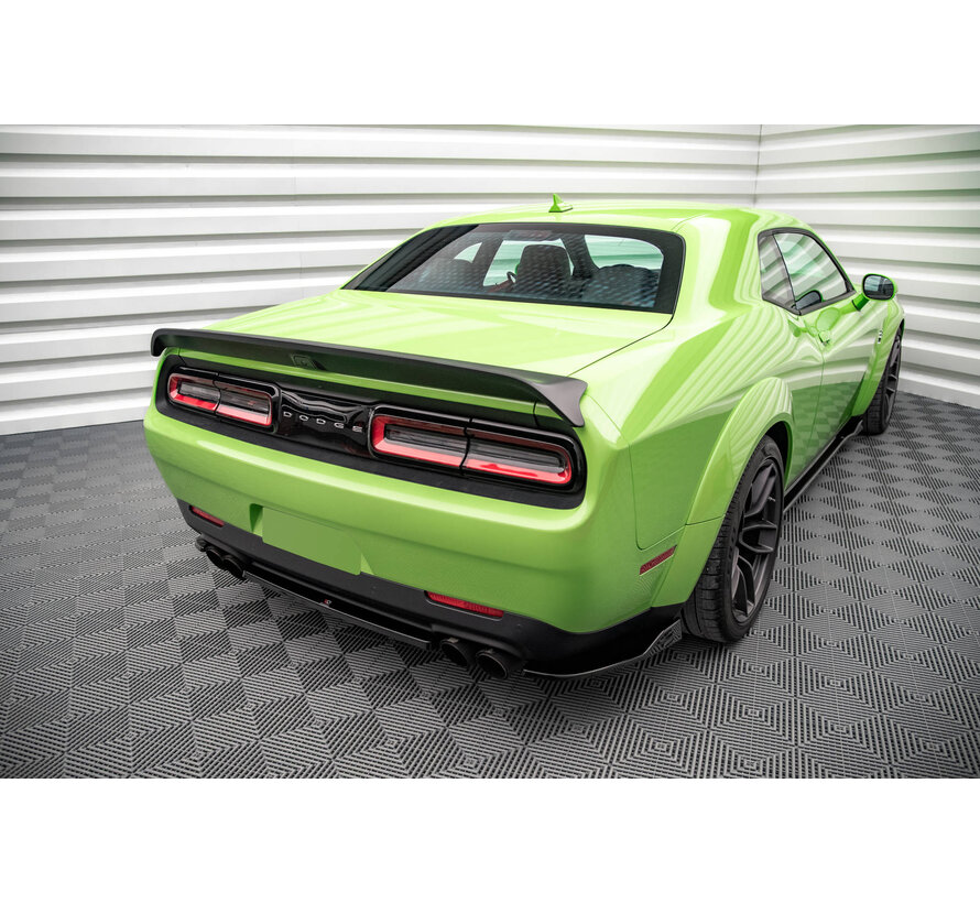 Maxton Design Central Rear Splitter for Dodge Challenger SRT Hellcat Widebody Mk3