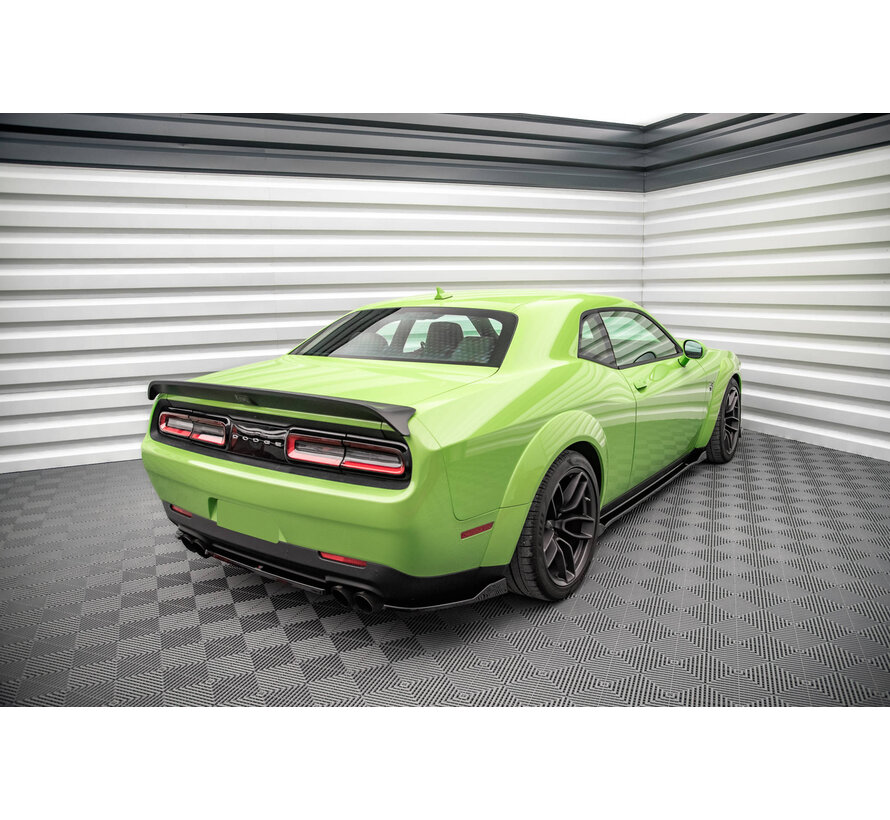 Maxton Design Rear Side Splitters Dodge Challenger SRT Hellcat Widebody Mk3
