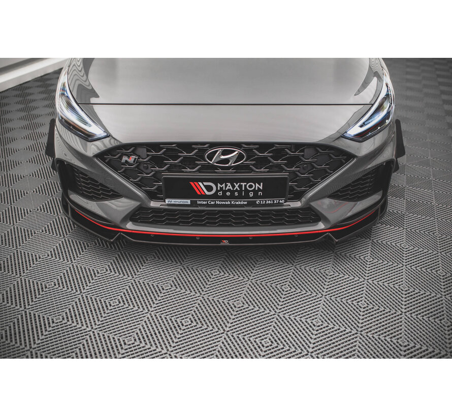 Maxton Design Front Splitter V.2 Hyundai I30 N Hatchback/Fastback Mk3 Facelift