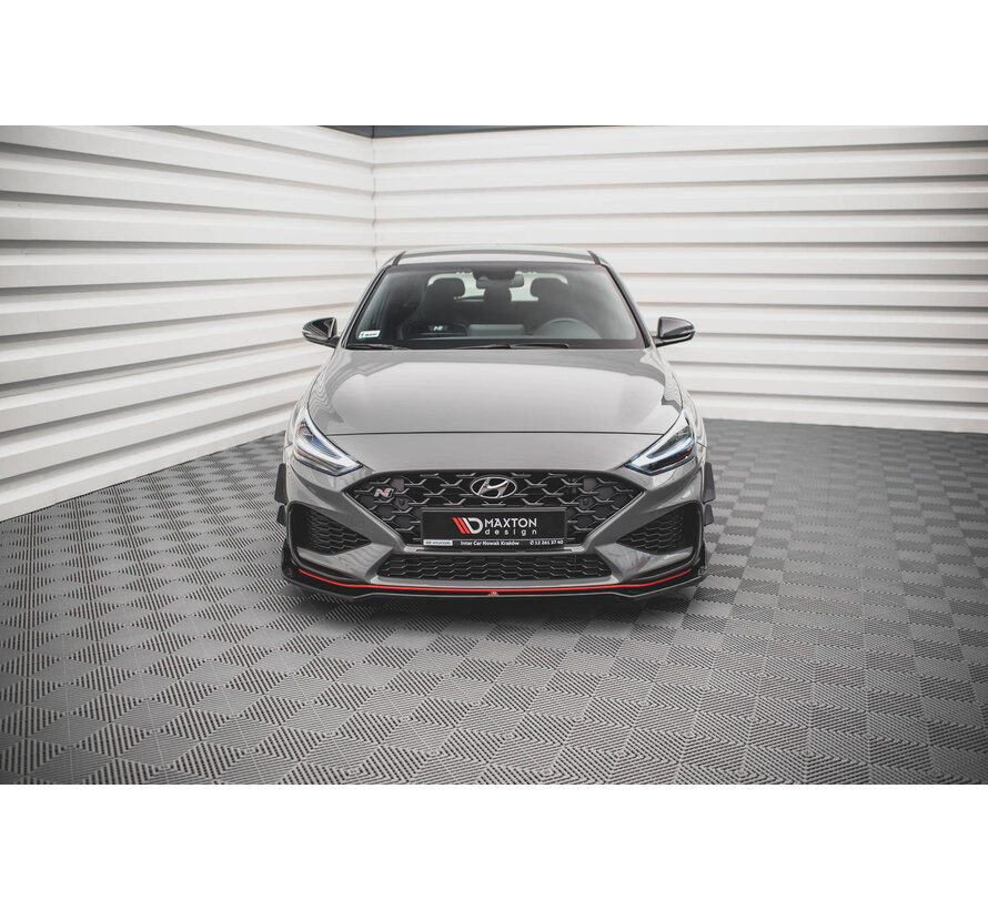 Maxton Design Front Splitter V.3 Hyundai I30 N Hatchback/Fastback Mk3 Facelift