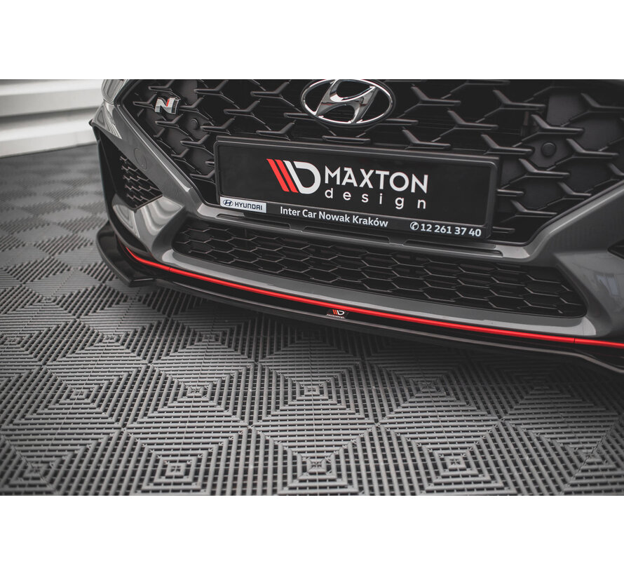 Maxton Design Front Splitter V.3 Hyundai I30 N Hatchback/Fastback Mk3 Facelift