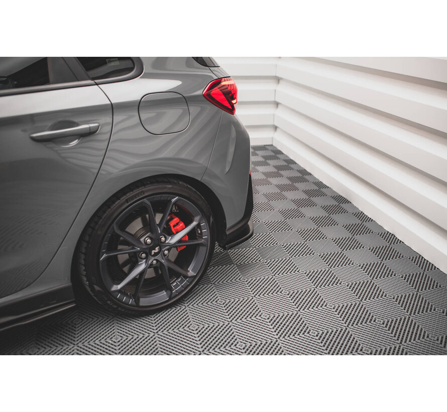 Maxton Design Rear Side Splitters V.2 Hyundai I30 N Hatchback Mk3 Facelift