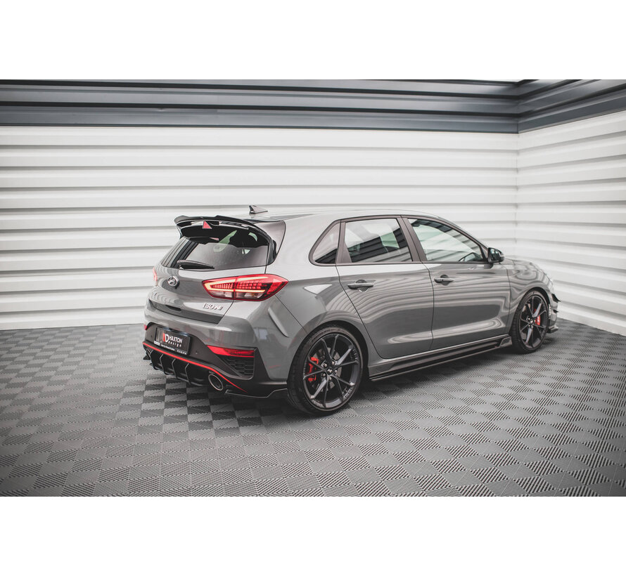 Maxton Design Rear Side Splitters V.3 Hyundai I30 N Hatchback Mk3 Facelift