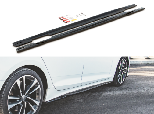 Maxton Design Maxton Design Side Skirts Diffusers Audi S5 / A5 S-Line Sportback F5 Facelift