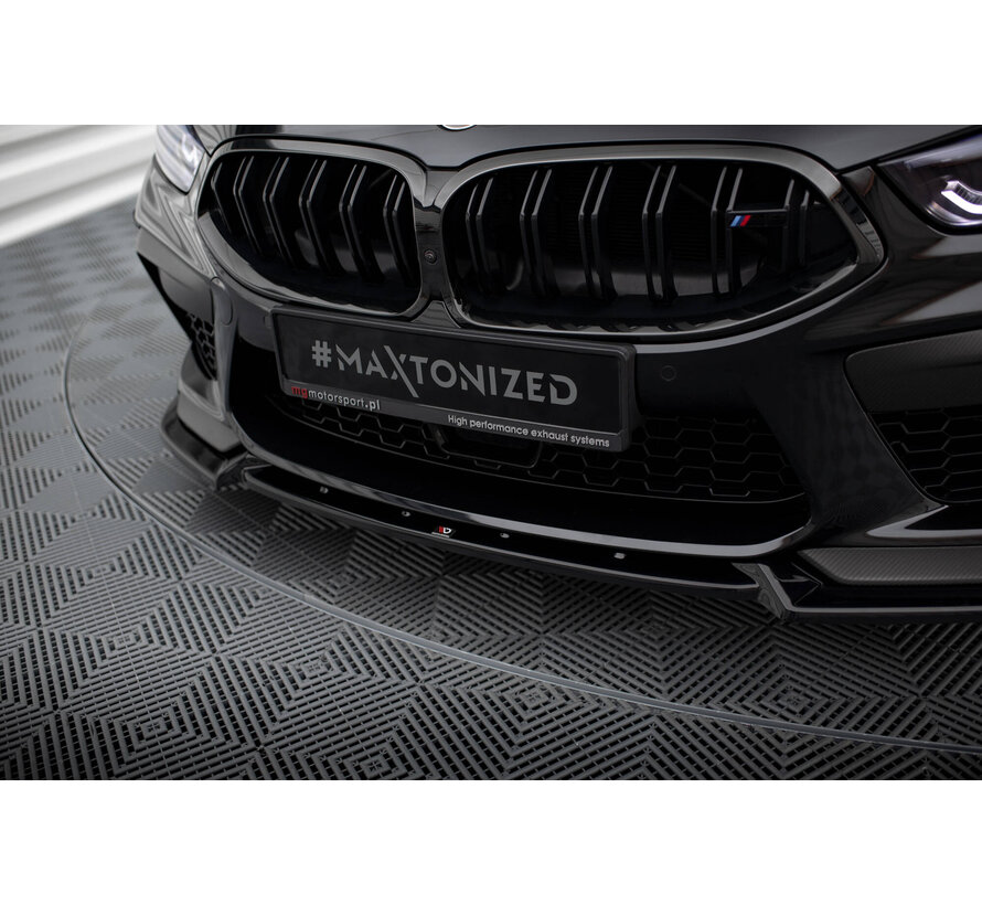 Maxton Design Front Splitter V.3 BMW M8 Gran Coupe F93