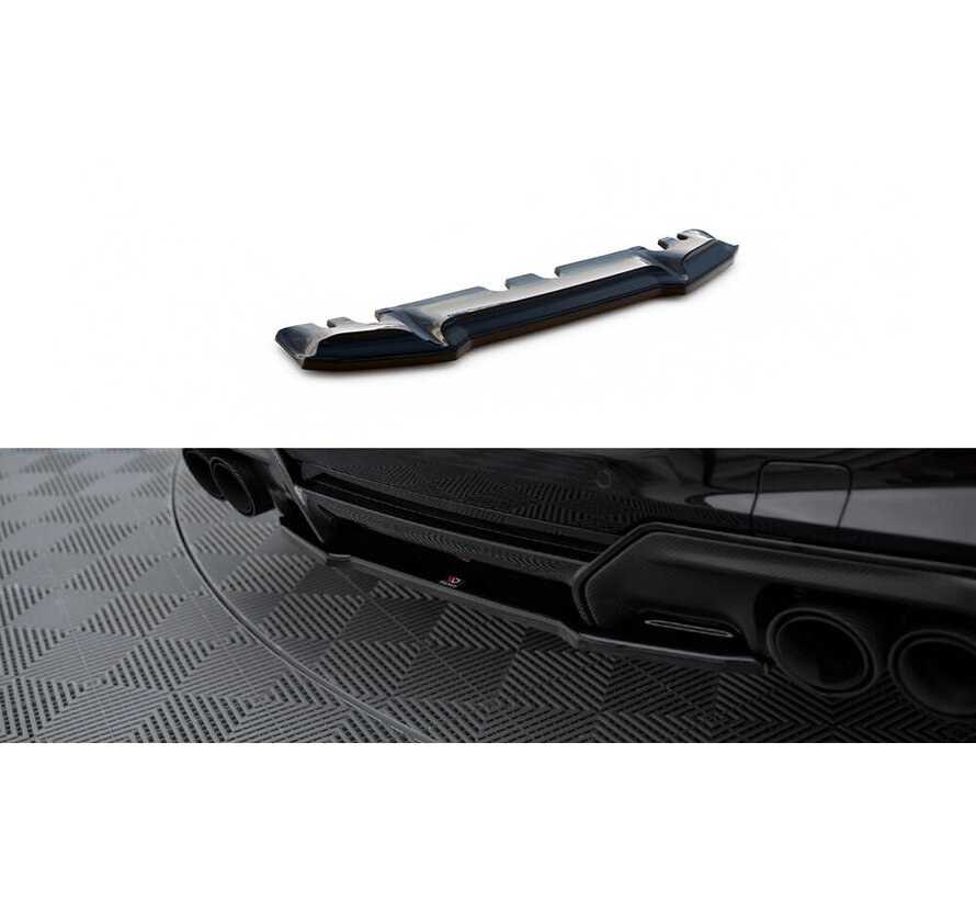 Maxton Design Central Rear Splitter for BMW M8  Gran Coupe F93