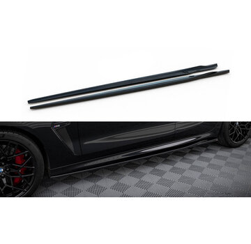 Maxton Design Maxton Design Side Skirts Diffusers V.2 BMW M8 Gran Coupe F93 / 8 Gran Coupe M-Pack G16