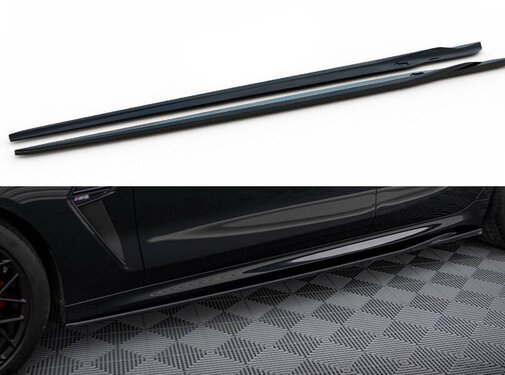 Maxton Design Maxton Design Side Skirts Diffusers V.2 BMW M8 Gran Coupe F93 / 8 Gran Coupe M-Pack G16