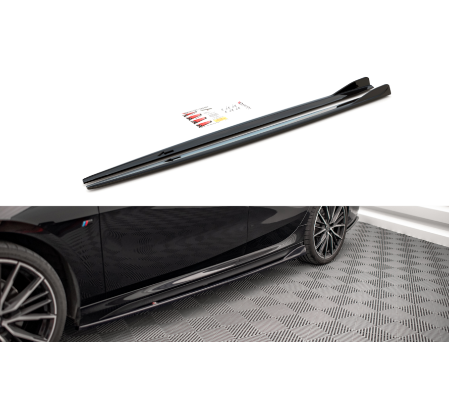 Maxton Design Side Skirts Diffusers V.2 BMW 2 Gran Coupe M-Pack / M235i F44