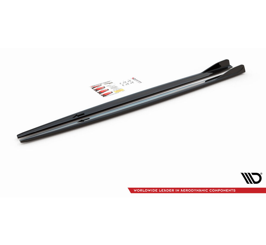 Maxton Design Side Skirts Diffusers V.2 BMW 2 Gran Coupe M-Pack / M235i F44