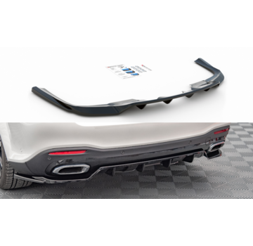 Maxton Design Maxton Design Central Rear Splitter (with vertical bars) Mercedes-Benz GLS AMG-Line X167