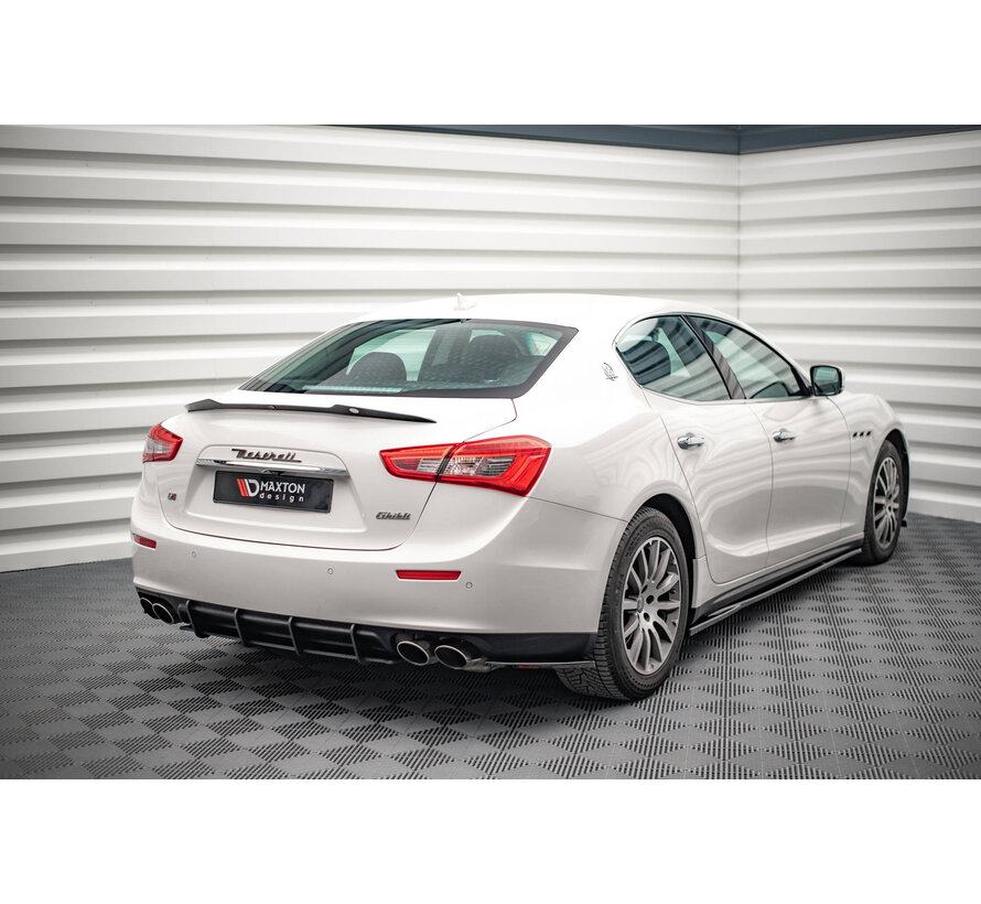 Maxton Design Street Pro Rear Diffuser Maserati Ghibli Mk3