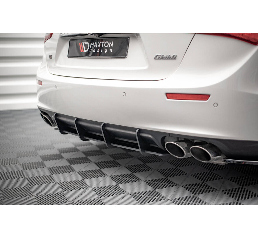 Maxton Design Street Pro Rear Diffuser Maserati Ghibli Mk3