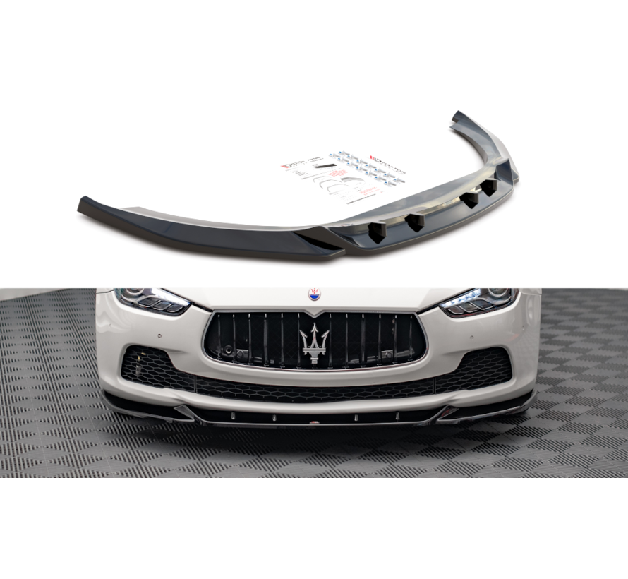 Maxton Design Front Splitter V.1 Maserati Ghibli Mk3