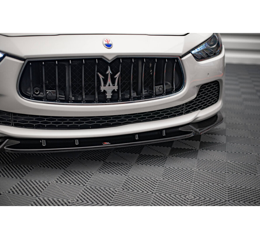 Maxton Design Front Splitter V.2 Maserati Ghibli Mk3