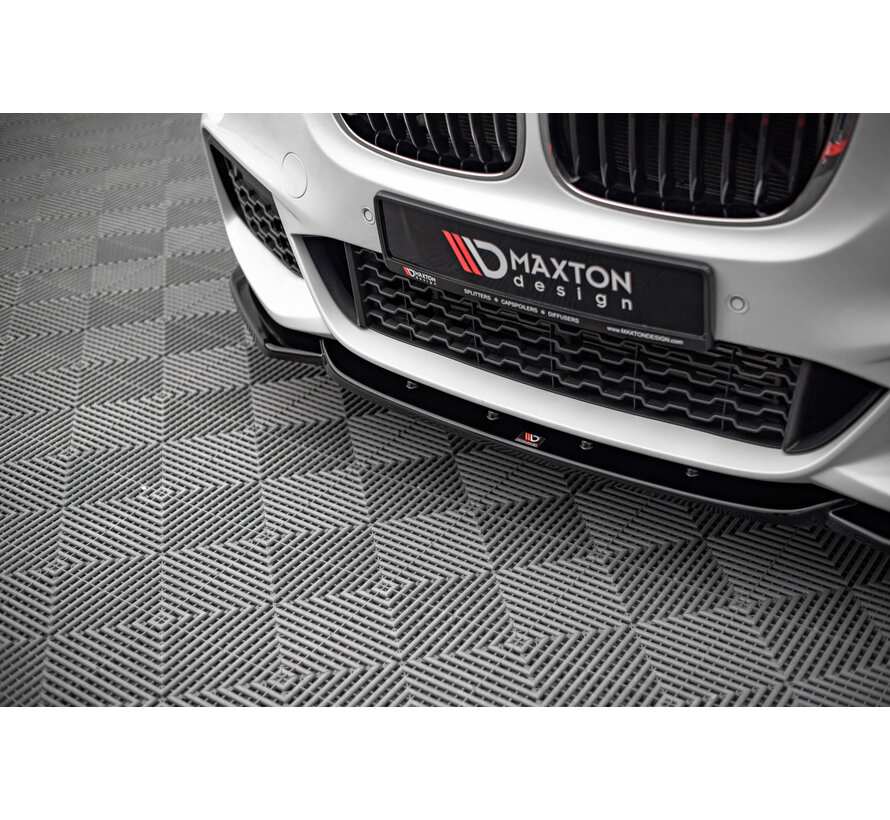 Maxton Design Front Splitter V.1 passend voor BMW X1 M-Pack F48