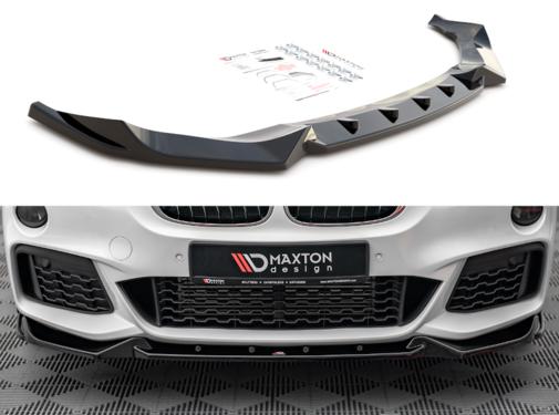 Maxton Design Maxton Design Front Splitter V.2 BMW X1 M-Pack F48