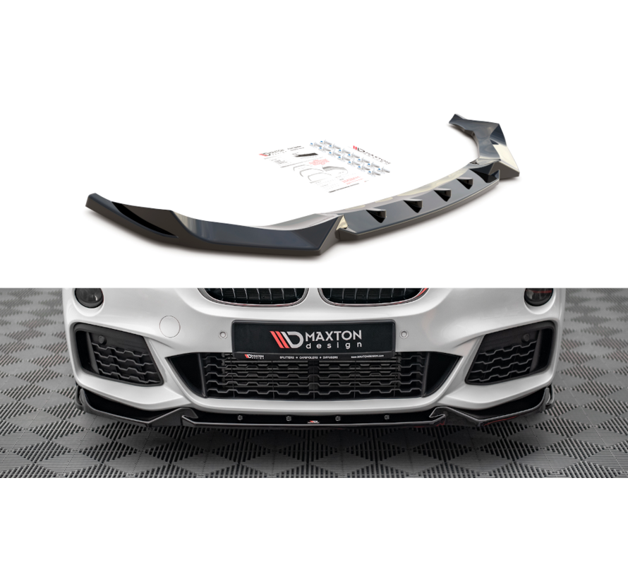 Maxton Design Front Splitter V.2 passend voor BMW X1 M-Pack F48