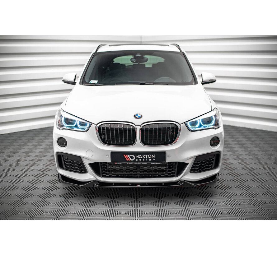 Maxton Design Front Splitter V.2 passend voor BMW X1 M-Pack F48