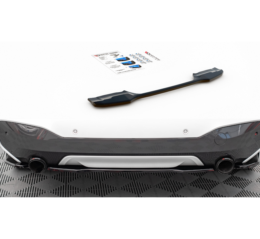 Maxton Design Central Rear Splitter for BMW X1 M-Pack F48