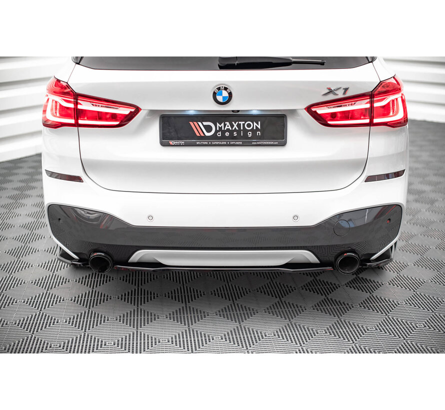 Maxton Design Central Rear Splitter for BMW X1 M-Pack F48