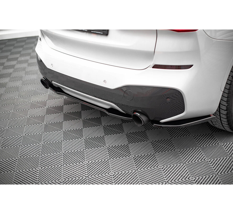 Maxton Design Central Rear Splitter for BMW X1 M-Pack F48