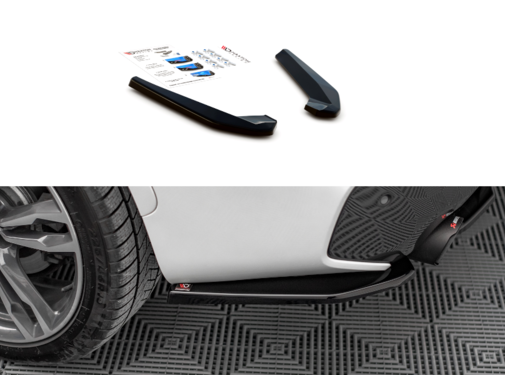 Maxton Design Maxton Design Rear Side Splitters BMW X1 M-Pack F48