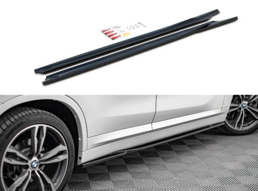 Maxton Design Maxton Design Side Skirts Diffusers BMW X1 M-Pack F48