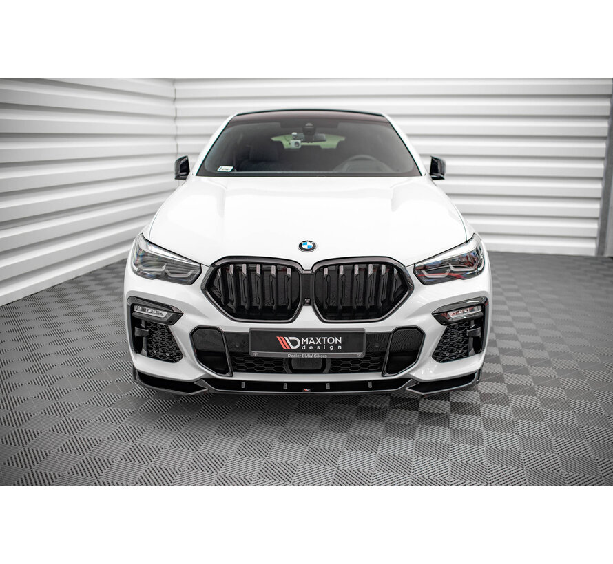 Maxton Design Front Splitter V.1 passend voor BMW X6 M-Pack G06