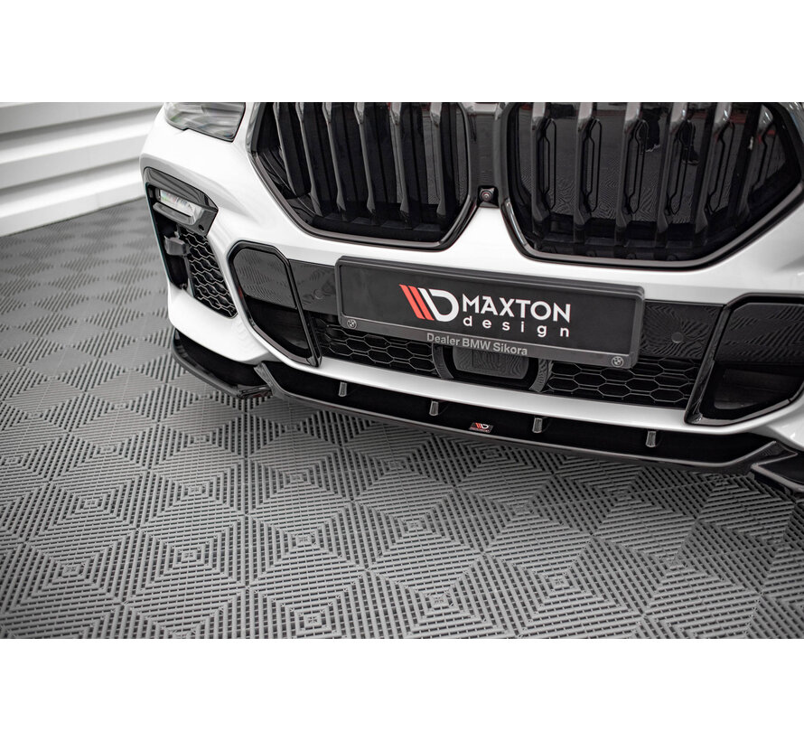 Maxton Design Front Splitter V.1 passend voor BMW X6 M-Pack G06
