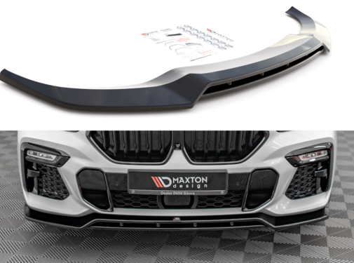 Maxton Design Maxton Design Front Splitter V.2 passend voor BMW X6 M-Pack G06